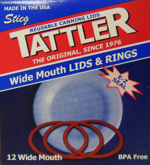 Wide Lids and Rings 1 doz