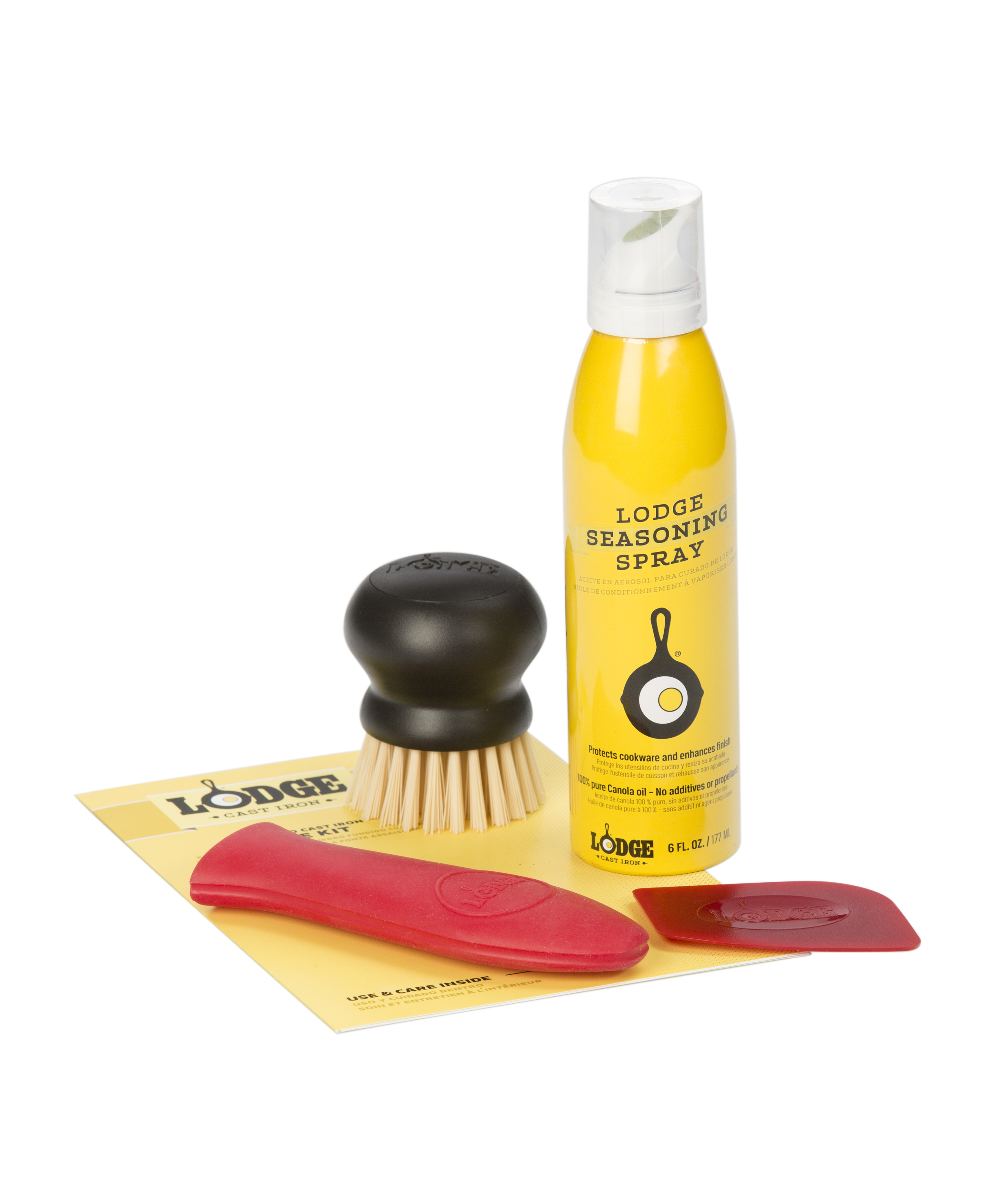 Seasoned Cast Iron Care Kit